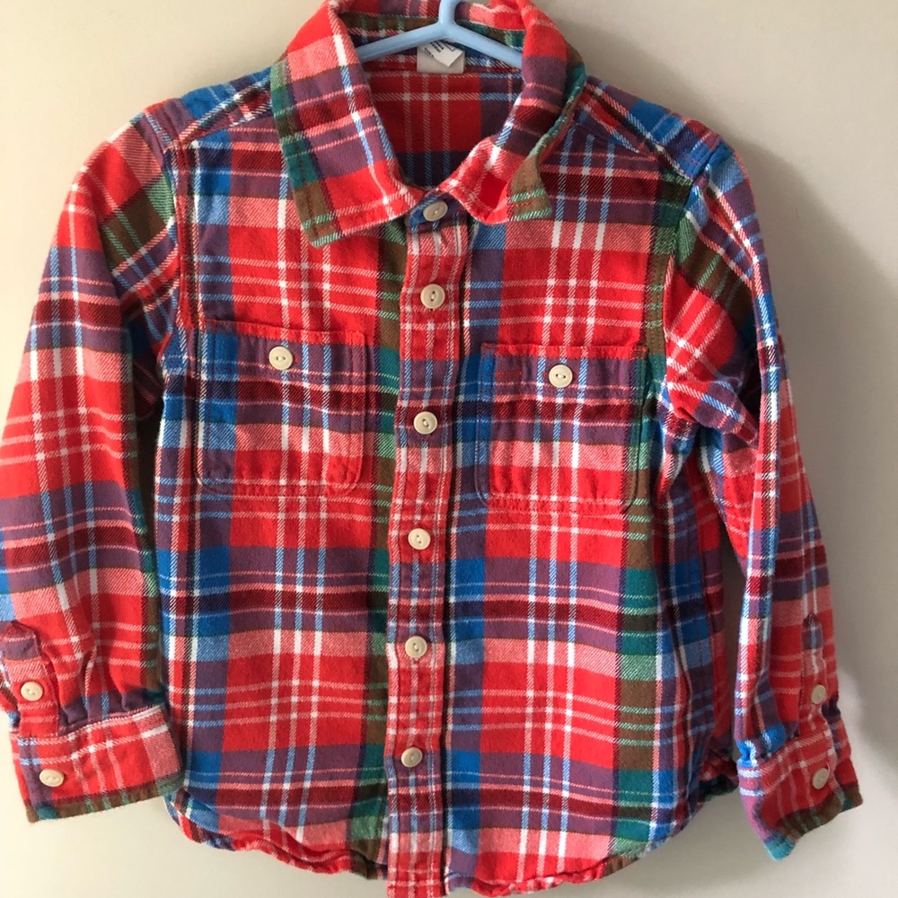 Gap 4T flannel